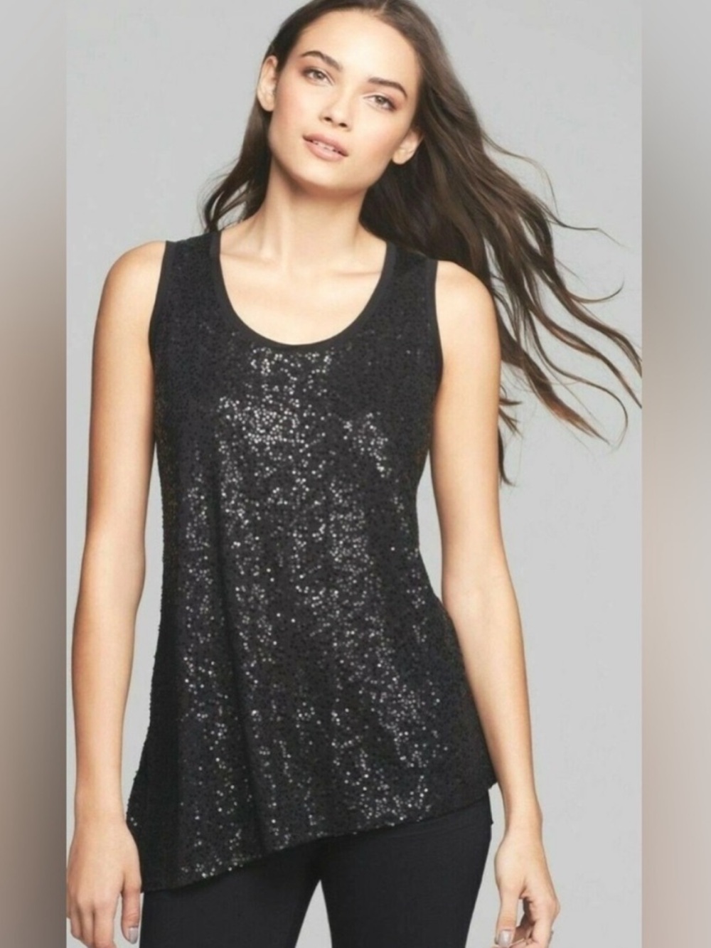 Eileen Fisher Sequin Top